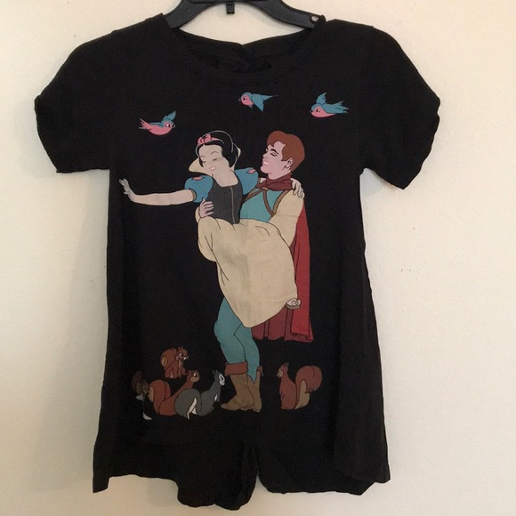 snow white t shirt zara